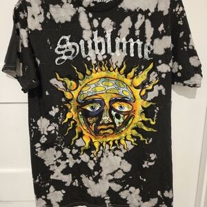 Sublime Tie-Dye Band  T-Shirt